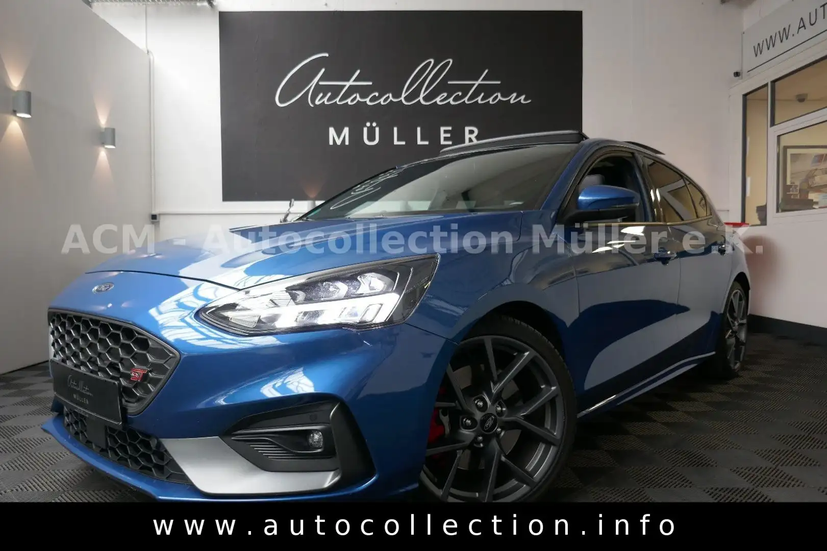 Ford Focus ST Performance*2.Hand*AHK*Standh*Navi*AHK* Azul - 1