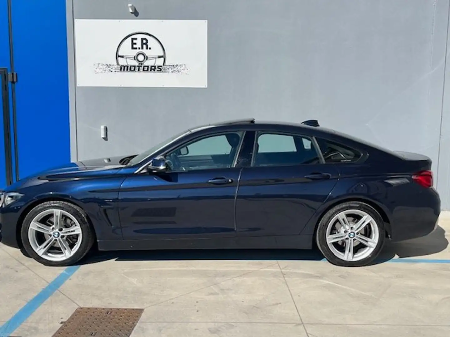 BMW 420 420d Gran Coupe Msport auto IVA DETRAIBILE Blau - 2