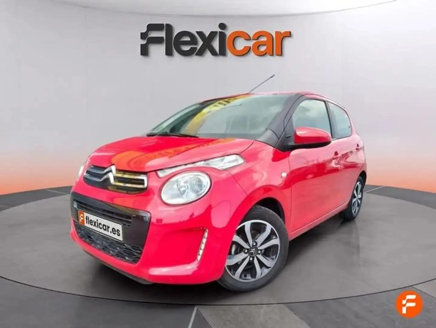 Citroen C1 Airscape+VTi+53kW+%2872CV%29+Shine Rojo - 2