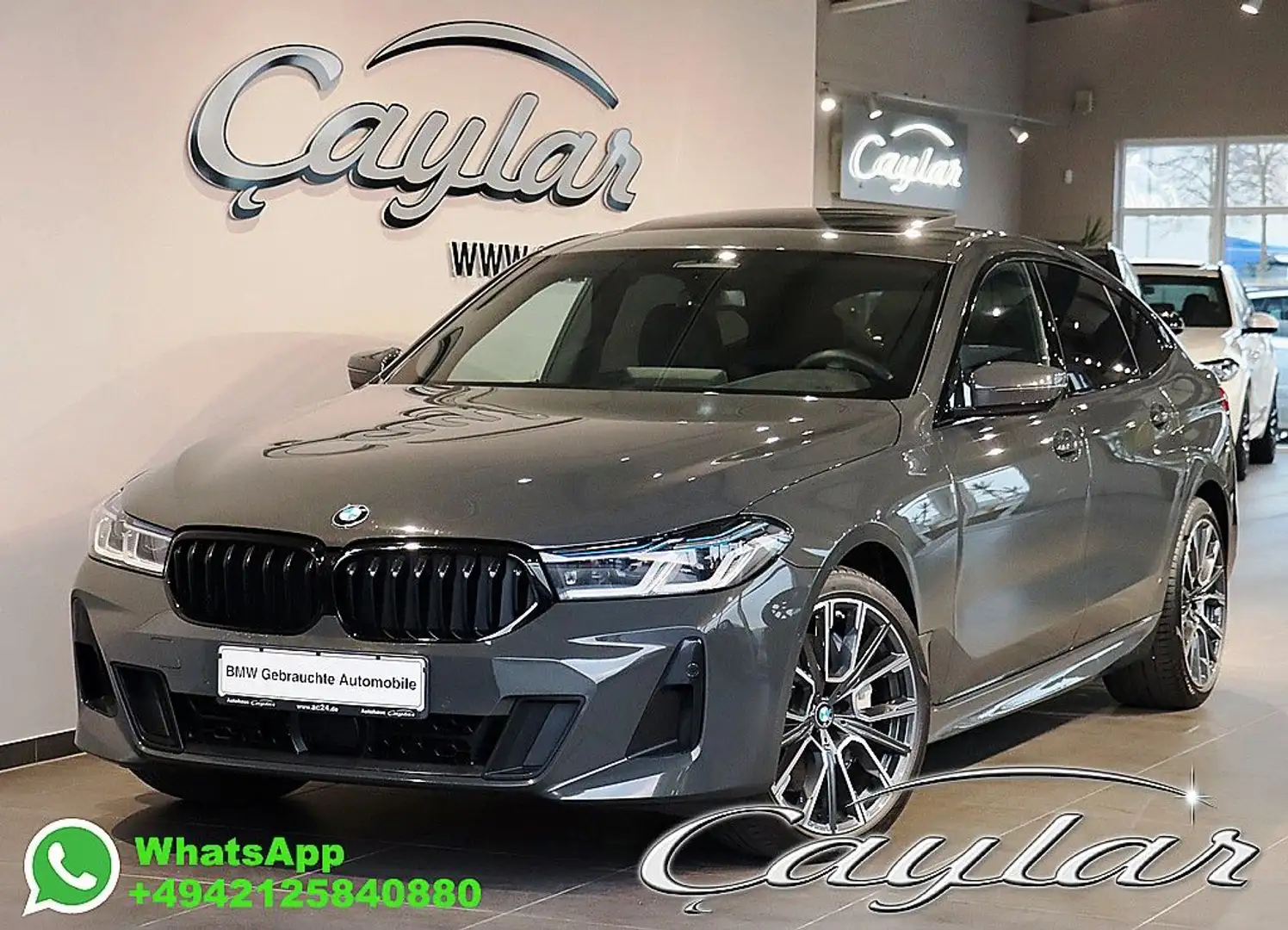 BMW 640 640xD GT M SPORT MASSAGE BELÜFTET  PANO LASER20" Grijs - 1