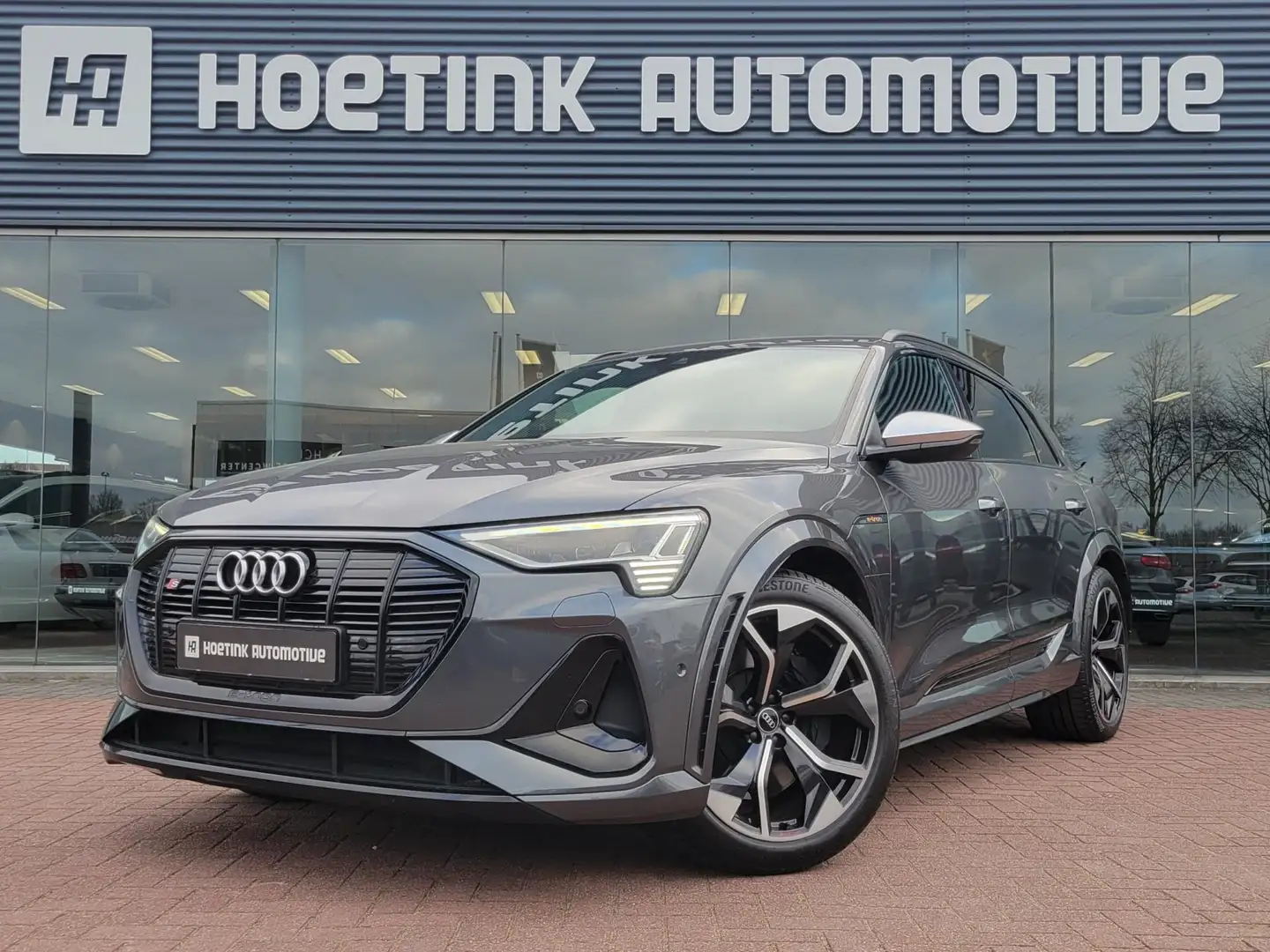 Audi e-tron S quattro 95 kWh 503PK | Matrix | Hud | Lucht | Me Gris - 1