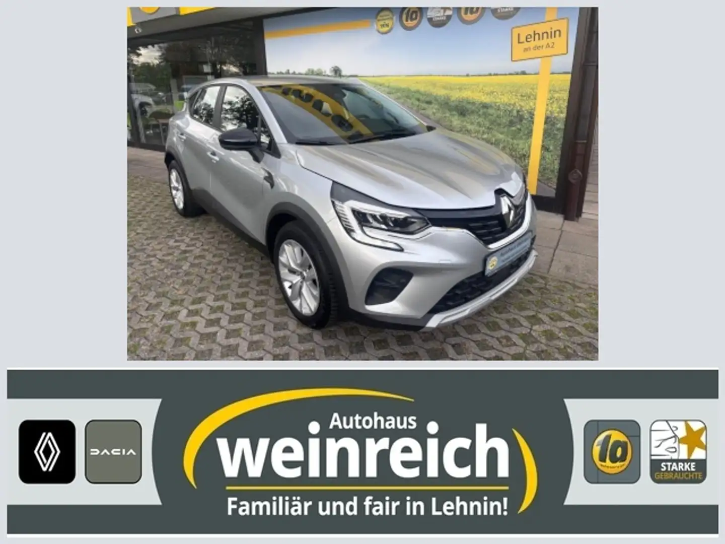 Renault Captur Automatik mit Navi & Kamera Klima Navi Gris - 1