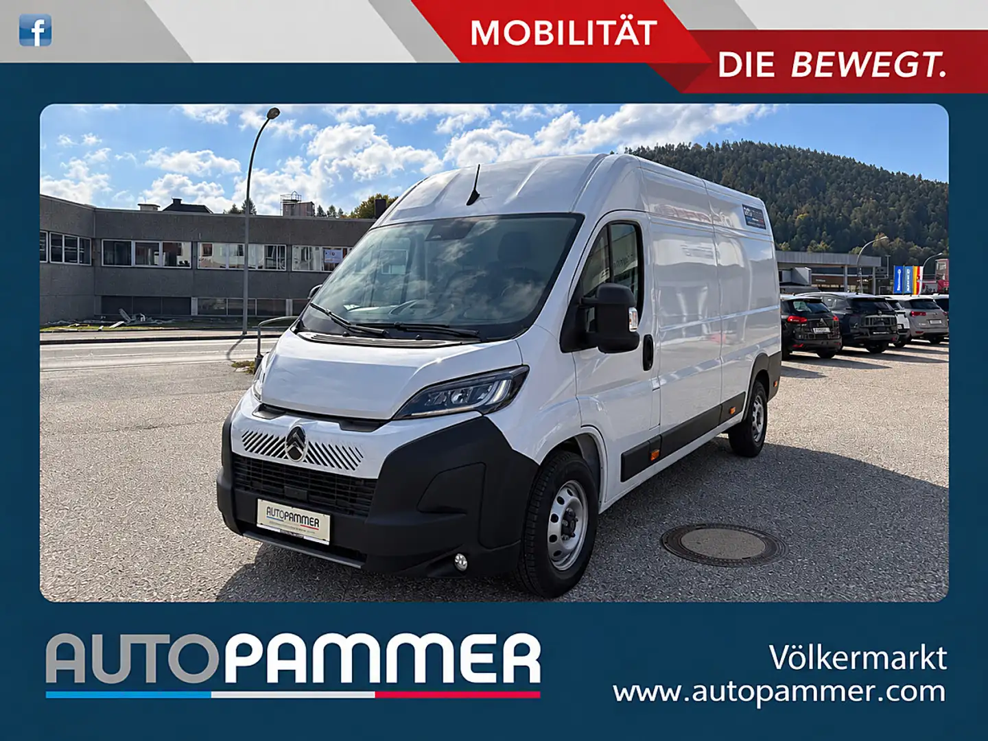 Citroen Jumper 35 2.2 BlueHDi Heavy L4H2 3,5t Weiß - 1