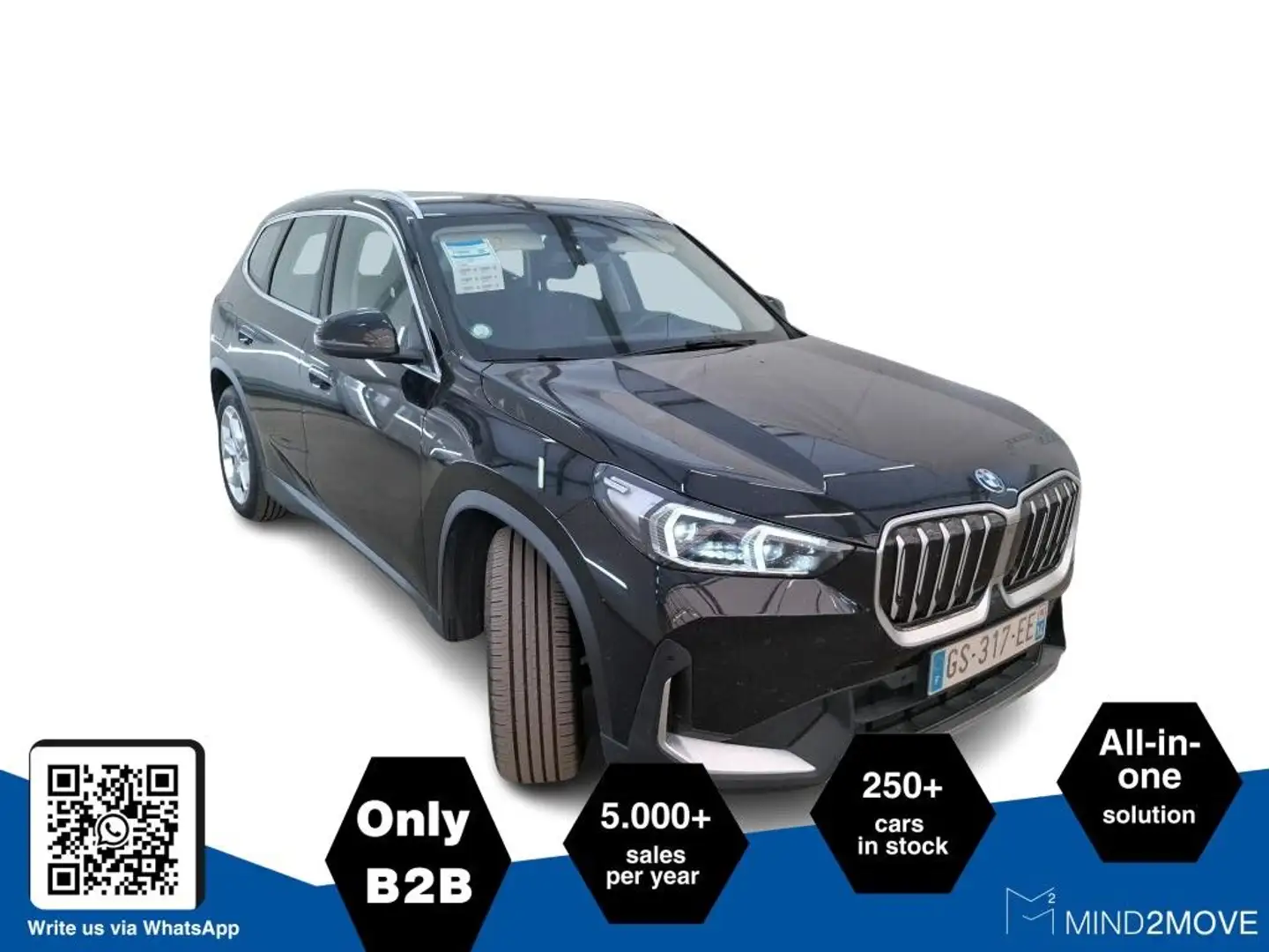 BMW iX1 xDrive30 Schwarz - 1