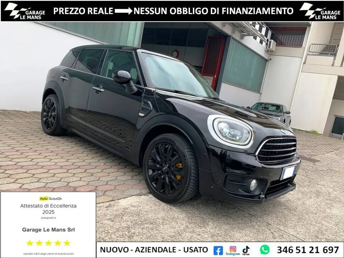 MINI Cooper Countryman 1.5 XENO CRUISE PDC LED UNIPROPR. Nero - 1