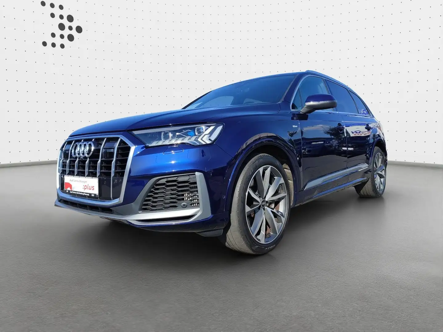 Audi Q7 55 TFSI e quattro S line*Navi*Matrix*Alu*AHK* Bleu - 2