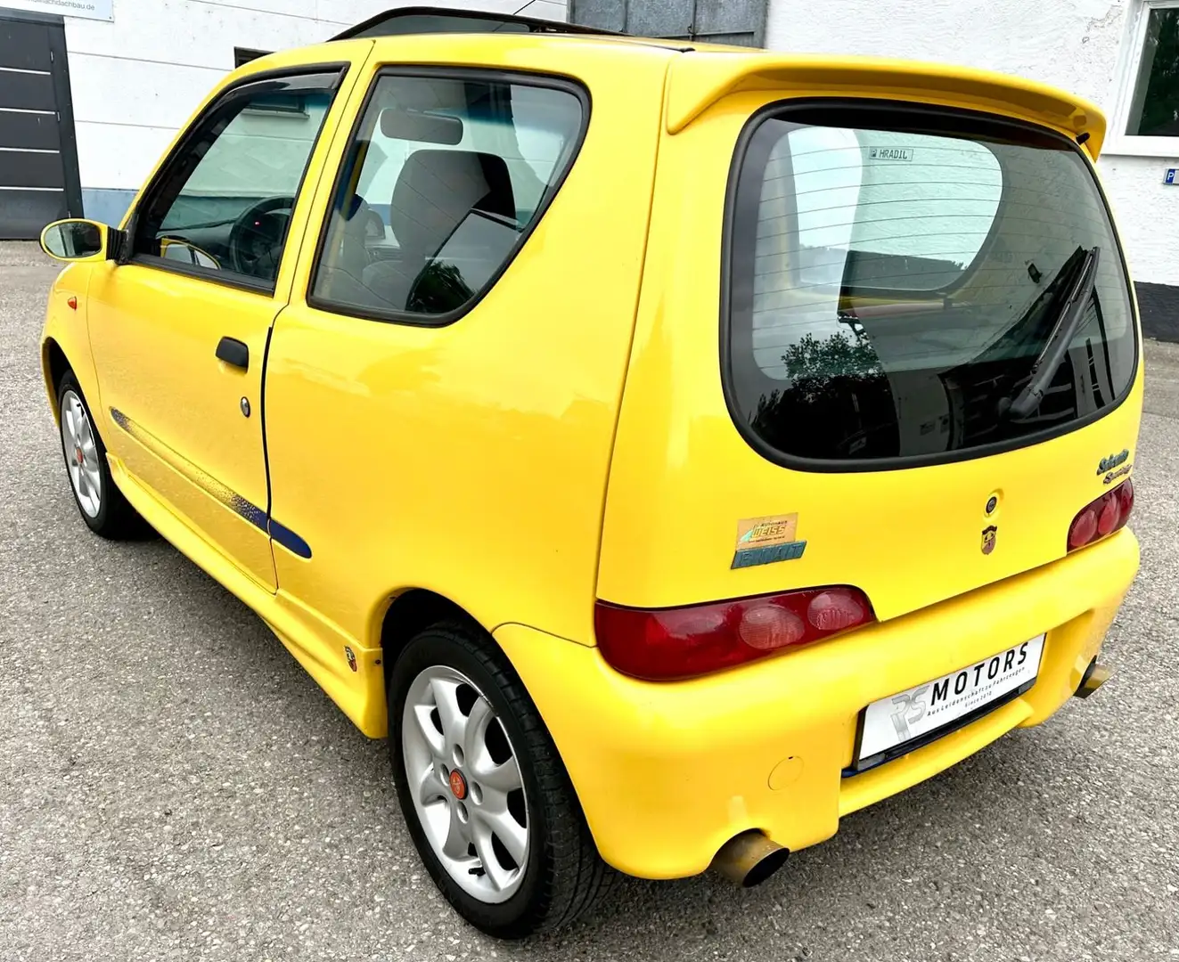 Fiat Seicento 1.1 Sporting Abarth Tüv NEU+Novitec Жовтий - 2