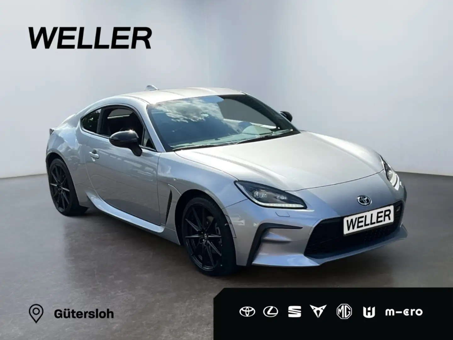 Toyota GR86 Pure *LED*Teilleder*Kamera*Bluetooth*Bremsass* Argintiu - 1