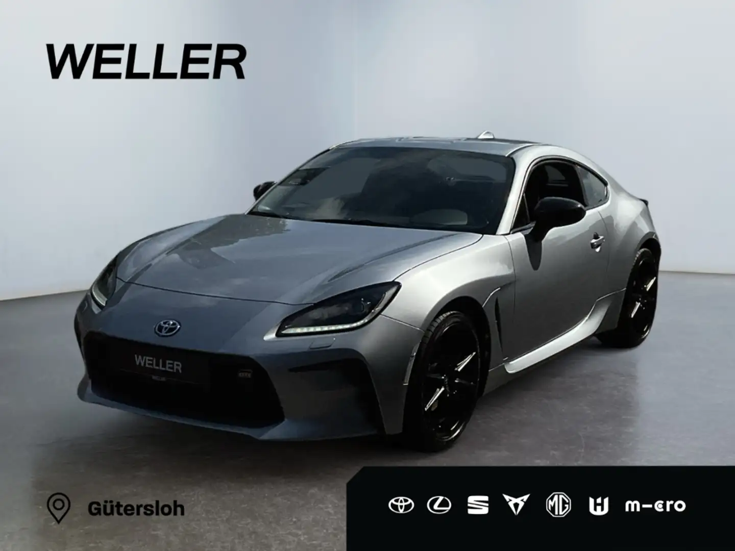 Toyota GR86 Pure *LED*Teilleder*Kamera*Bluetooth*Bremsass* Argintiu - 2
