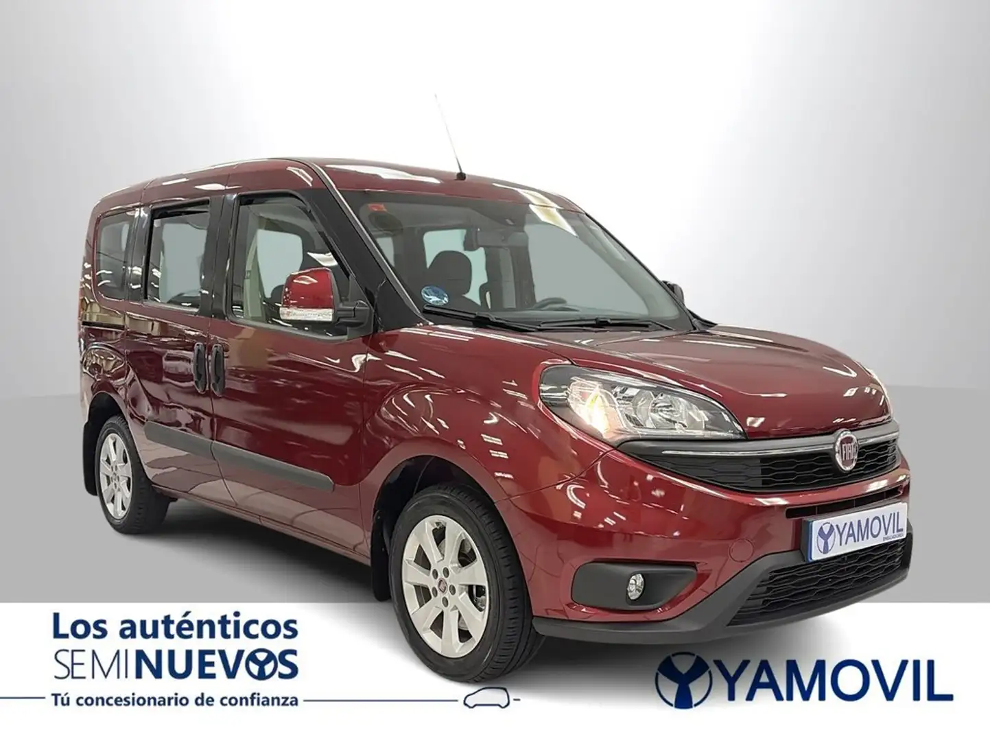 Fiat Dobló Panorama 1.4 T-Jet GNC Lounge M1 Rojo - 2