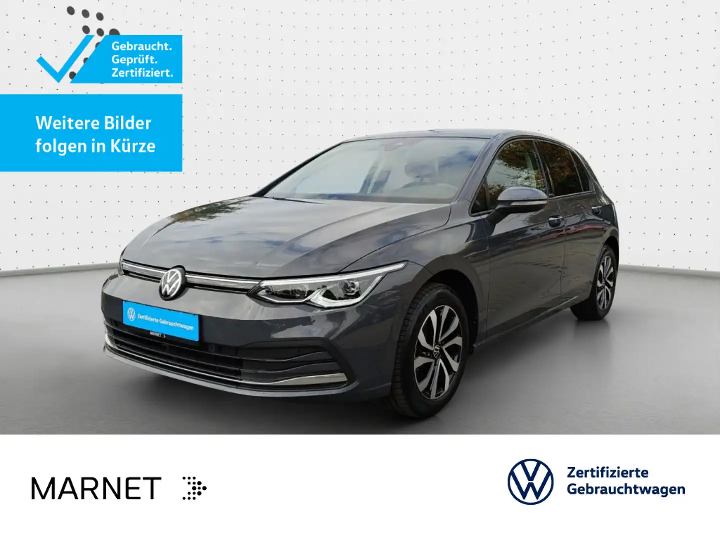 Volkswagen Golf VIII 2.0 TDI DSG Active* Navi*Pano*IQ-Light Gris - 1