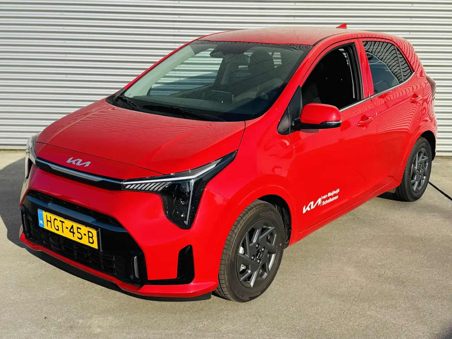 Kia Picanto 1.0 DPI DynamicPlusLine Demo auto km stand kan var Rood - 2