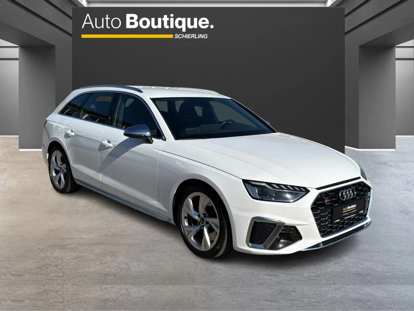 Audi S4 AVANT (341 PS) /NAVI/PDC/DAB/SHZ/ASSISTENZ/AHK UVM Weiß - 2