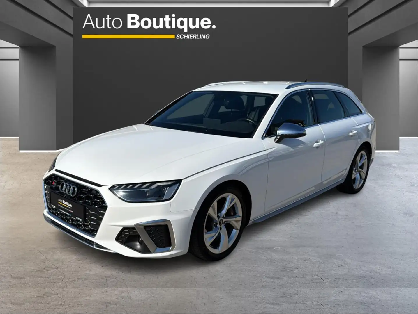 Audi S4 AVANT (341 PS) /NAVI/PDC/DAB/SHZ/ASSISTENZ/AHK UVM Weiß - 1