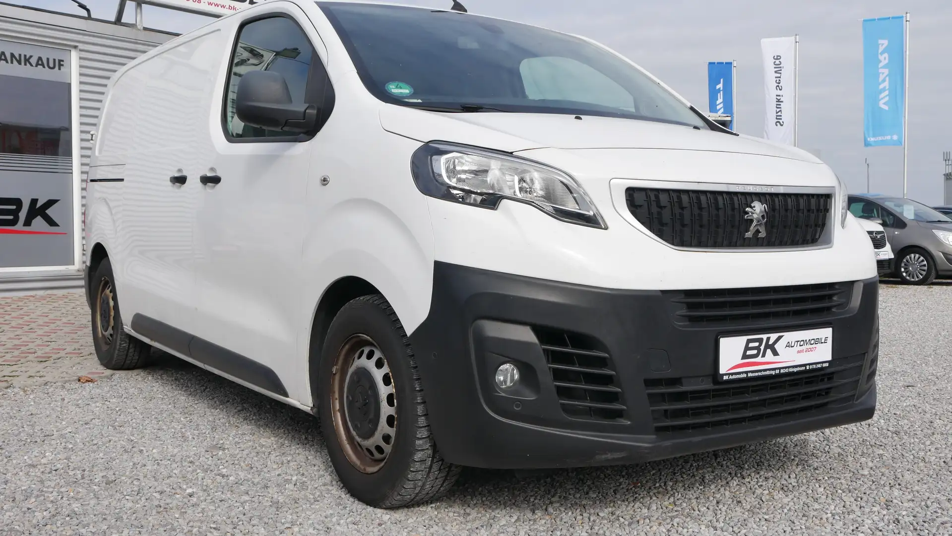 Peugeot Expert L2 Euro 6 Navi AHK Allwetter PDC Kamera Durchlade Weiß - 1