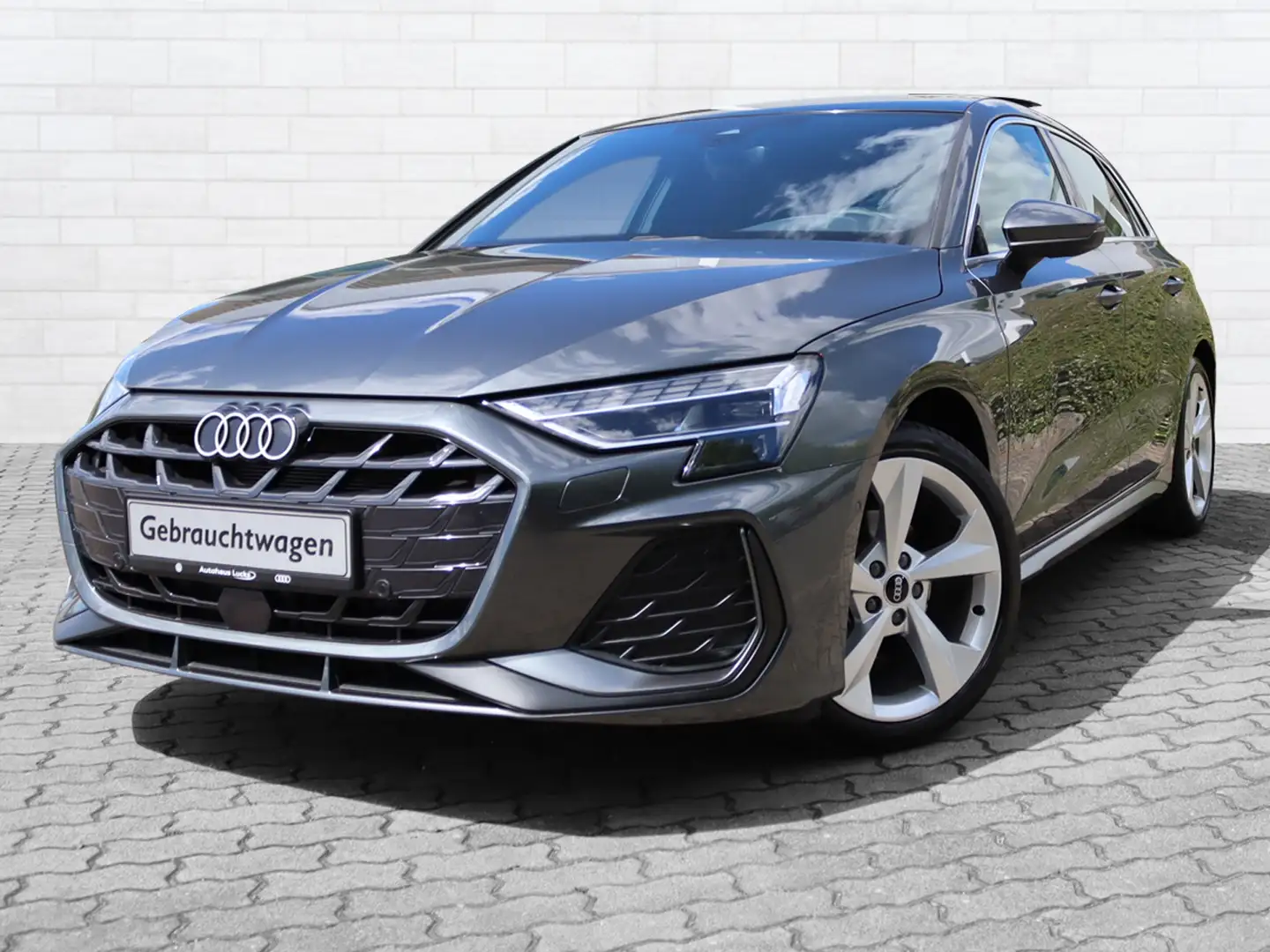 Audi A3 Sportback S line S-Tronic Pano Matrix Sound Grau - 2