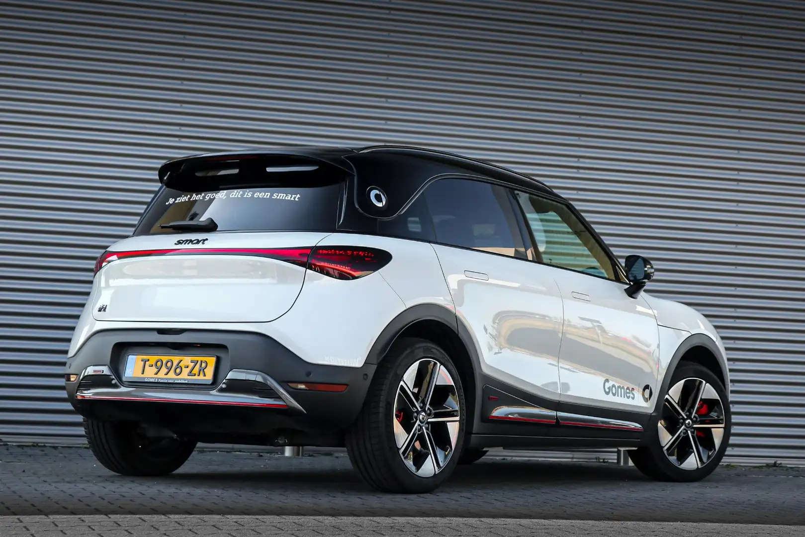 smart #1 BRABUS 66 kWh 428 PK! | 0-100/3.9 s | Panoramadak| Weiß - 2