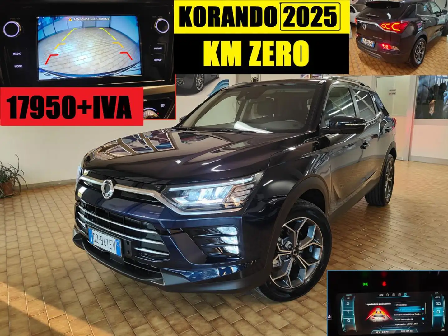 KGM Korando 2025 KM ZERO BENZINA DA 160 CV PREZZO VERO Azul - 1