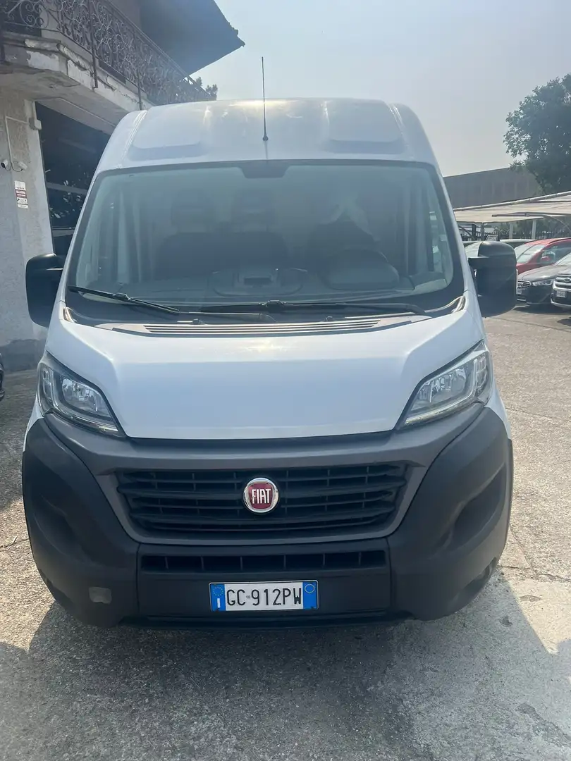 Fiat Ducato 2.3 Mjet L2 - H2 - Tetto Alto EURO6D TEMP EVAP ISC Blanc - 2