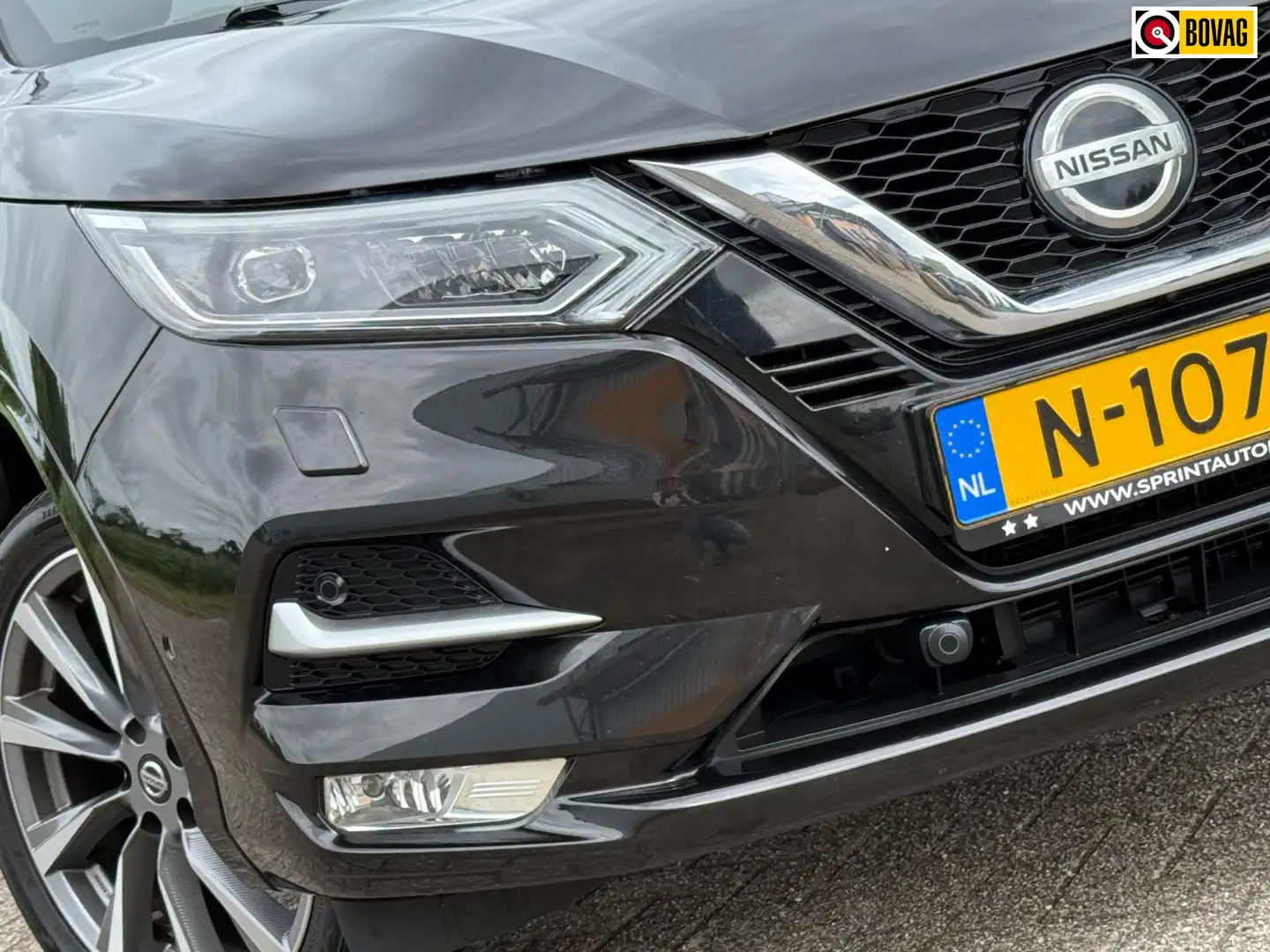 Nissan Qashqai 1.3 DIG-T Tekna+ | Brilliant Black | Leder/MemoryS Noir - 1