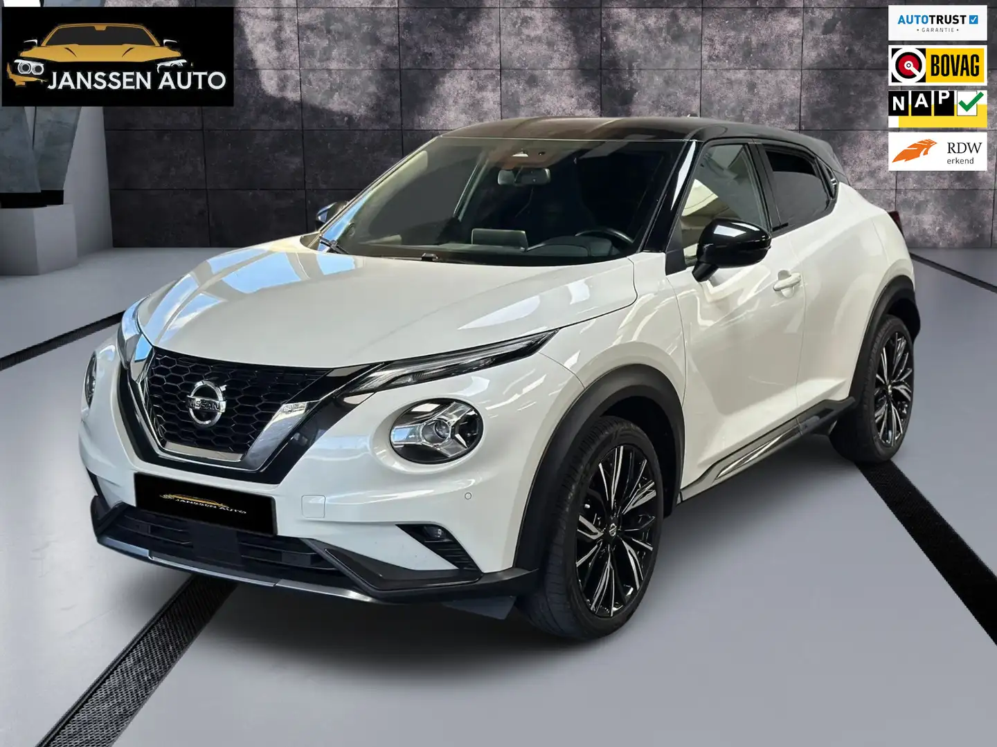 Nissan Juke 1.0 DIG-T N-Design | Automaat | 360 camera | Cruis Wit - 1