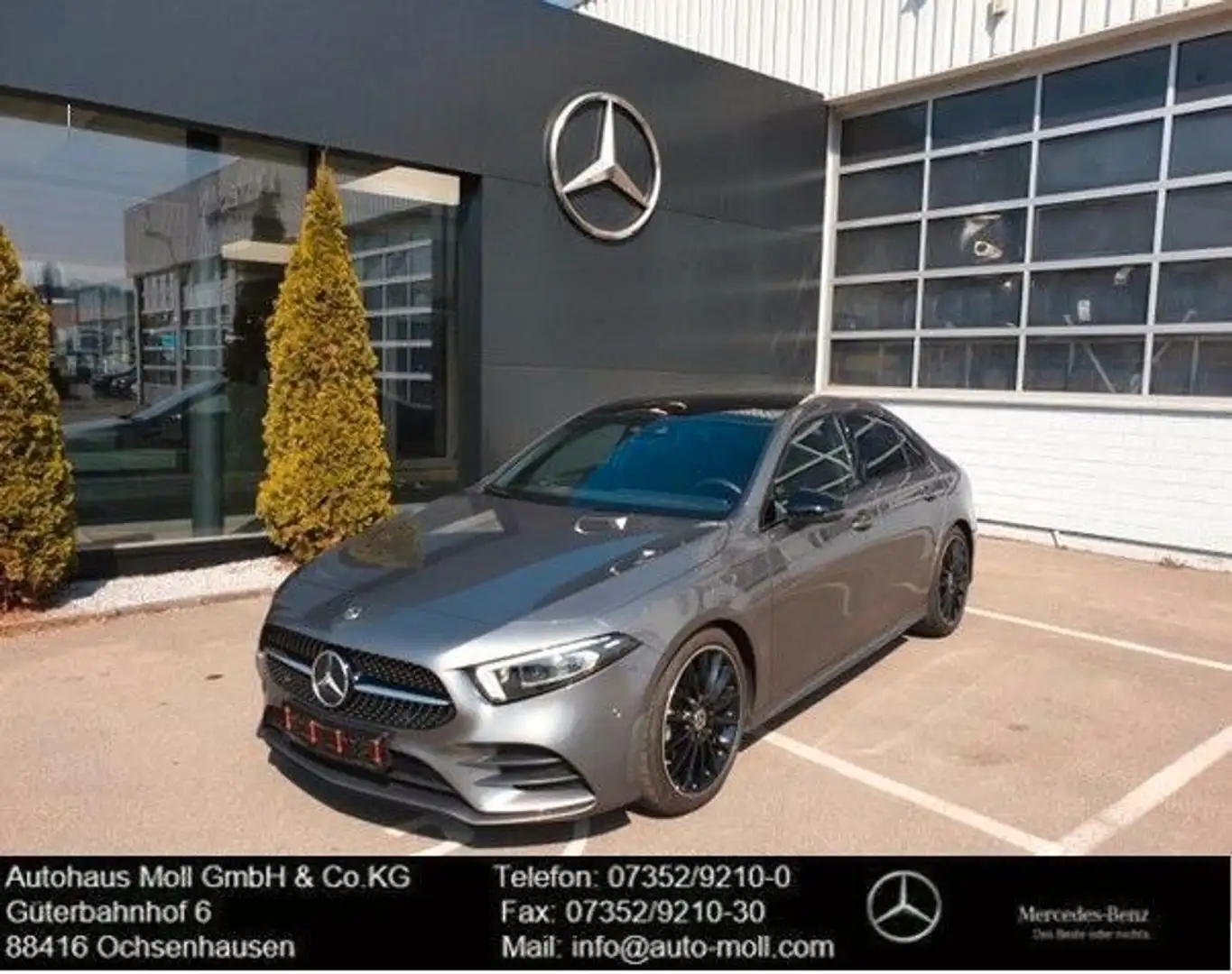 Mercedes-Benz A 200 d Limo AMG*Night*Pano*Ambiente*Multibeam Grigio - 1