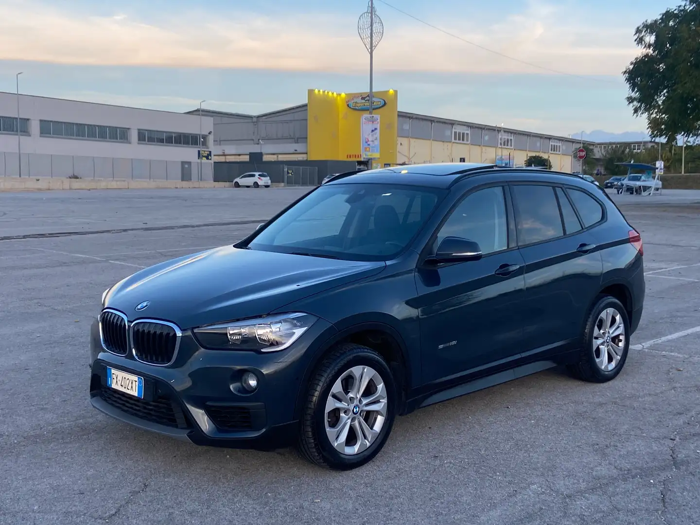 BMW X1 X1 sdrive18i Advantage GPL LANDI RENZO 2019 Bleu - 1