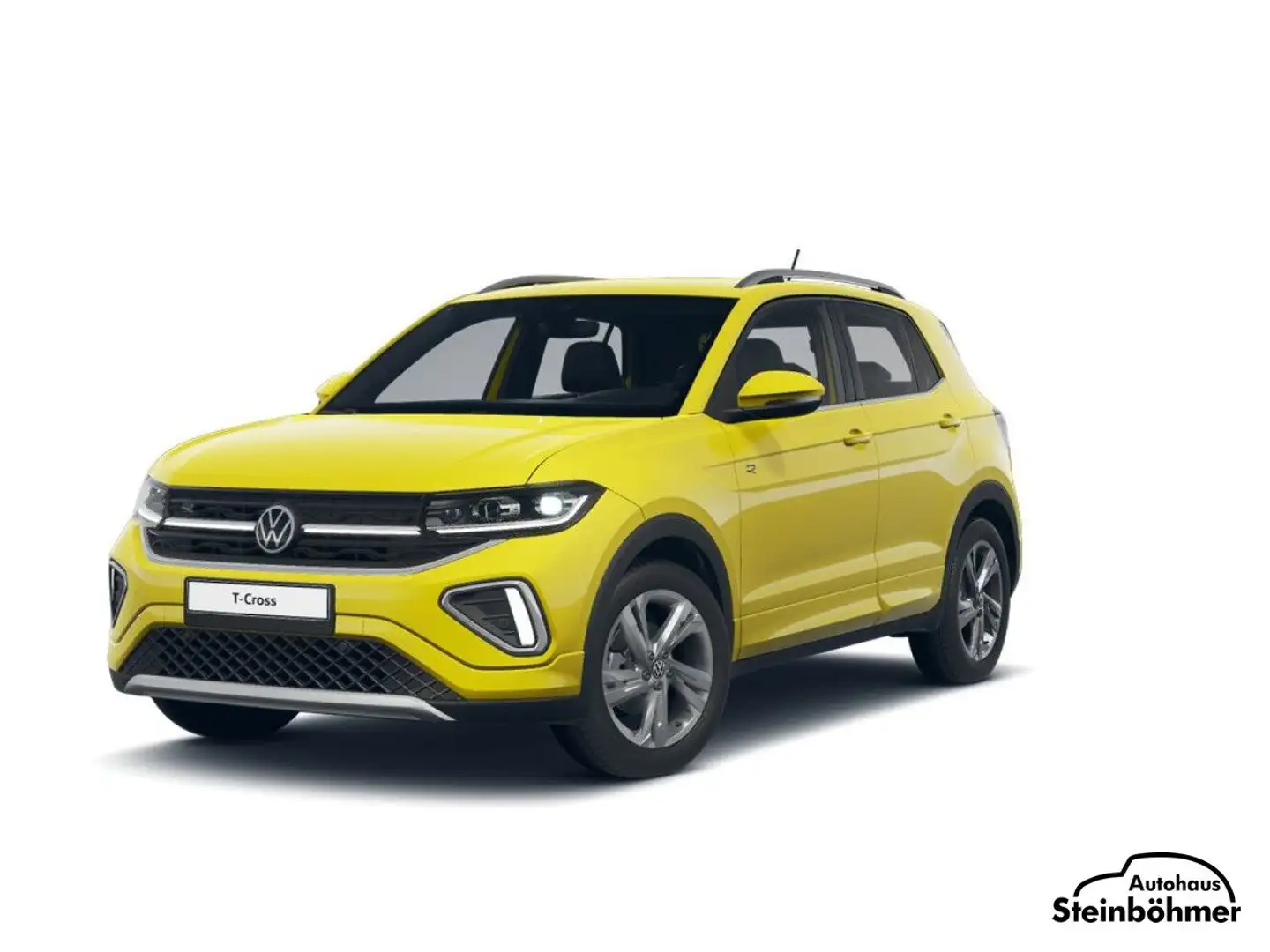 Volkswagen T-Cross R-Line 1.0 TSI SideAssist ACC AppConnect Gelb - 2