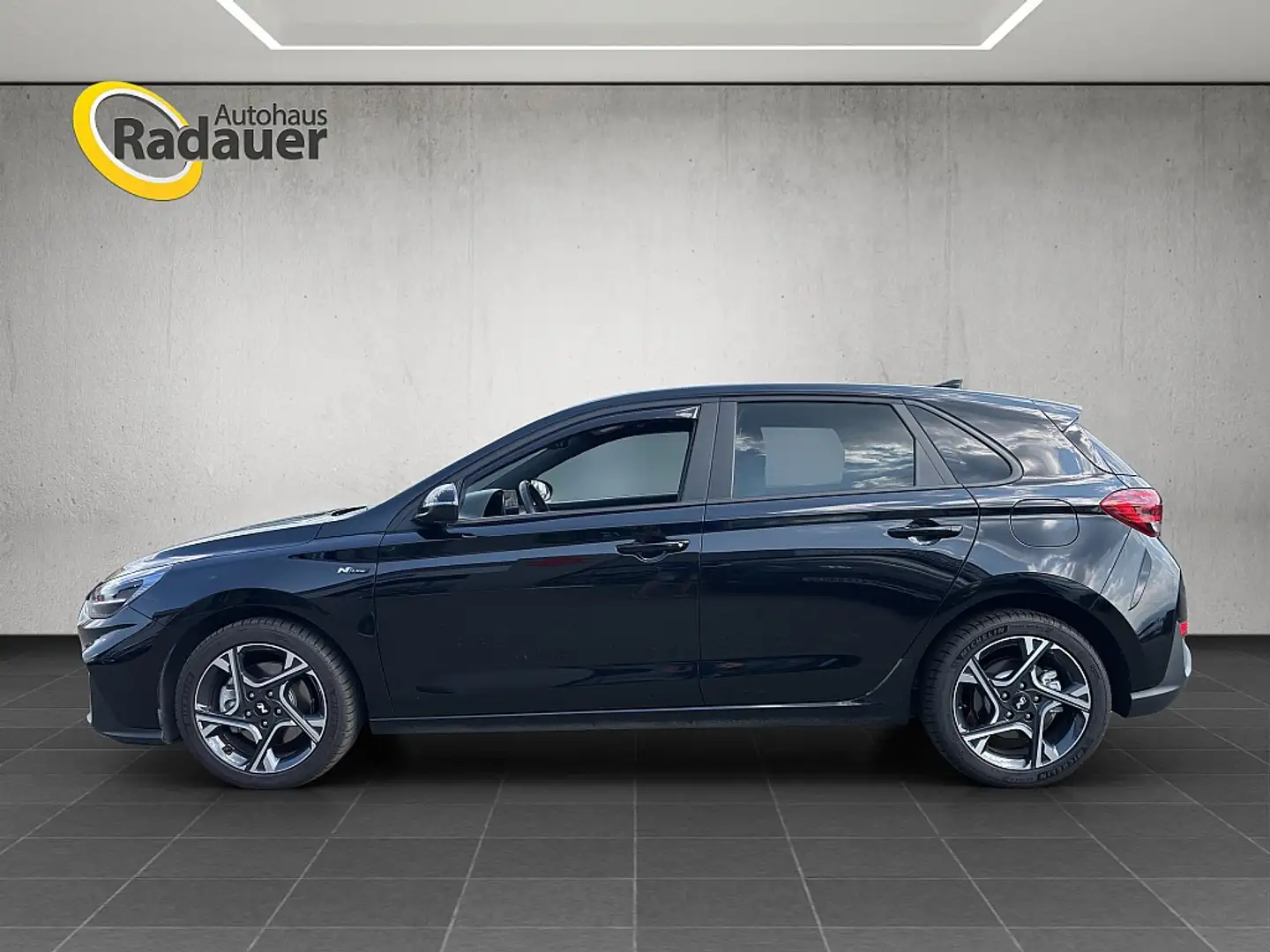 Hyundai i30 1,0 T-GDI N-Line 48V Zwart - 2