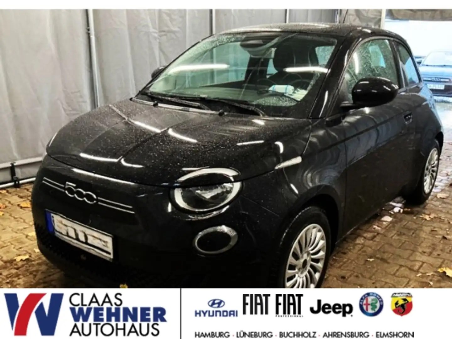 Fiat 500e e neuer Action Automatik Komfort,-Radio & Wnter-Pa Schwarz - 1