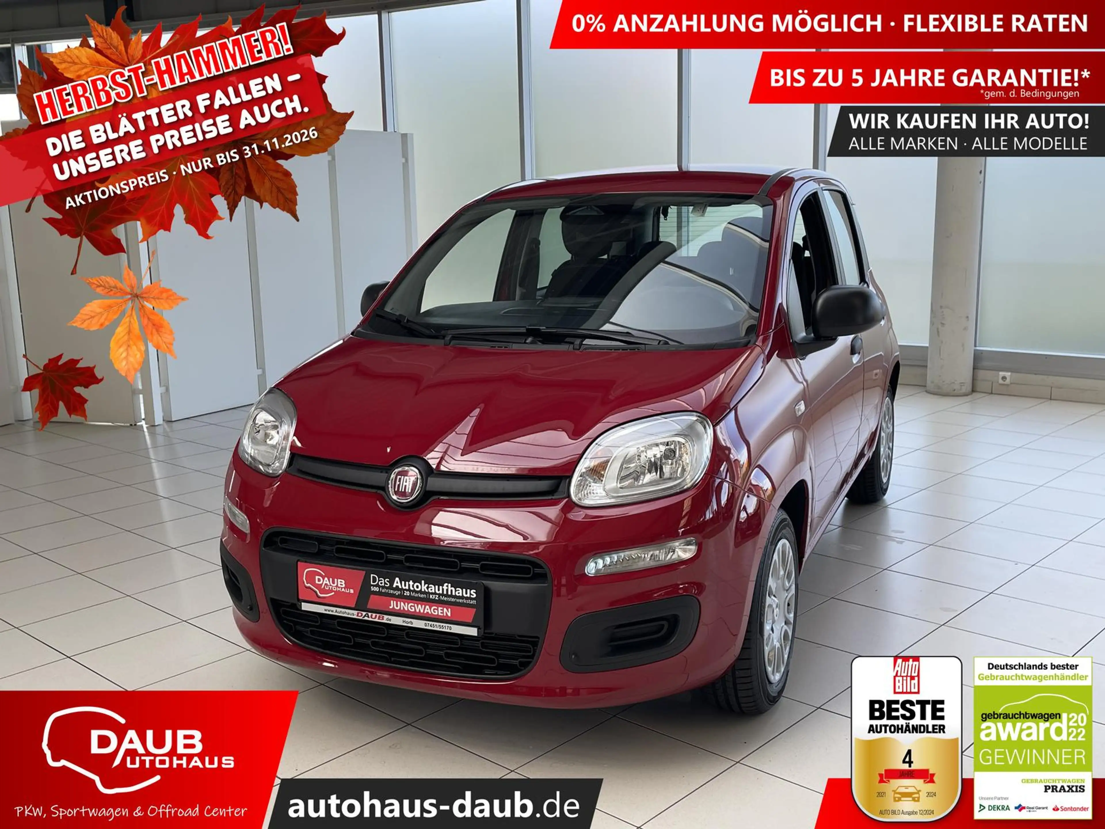 Fiat Panda 1.0 Mild Hybrid Pandina Pop+Klima+PDC hi.+