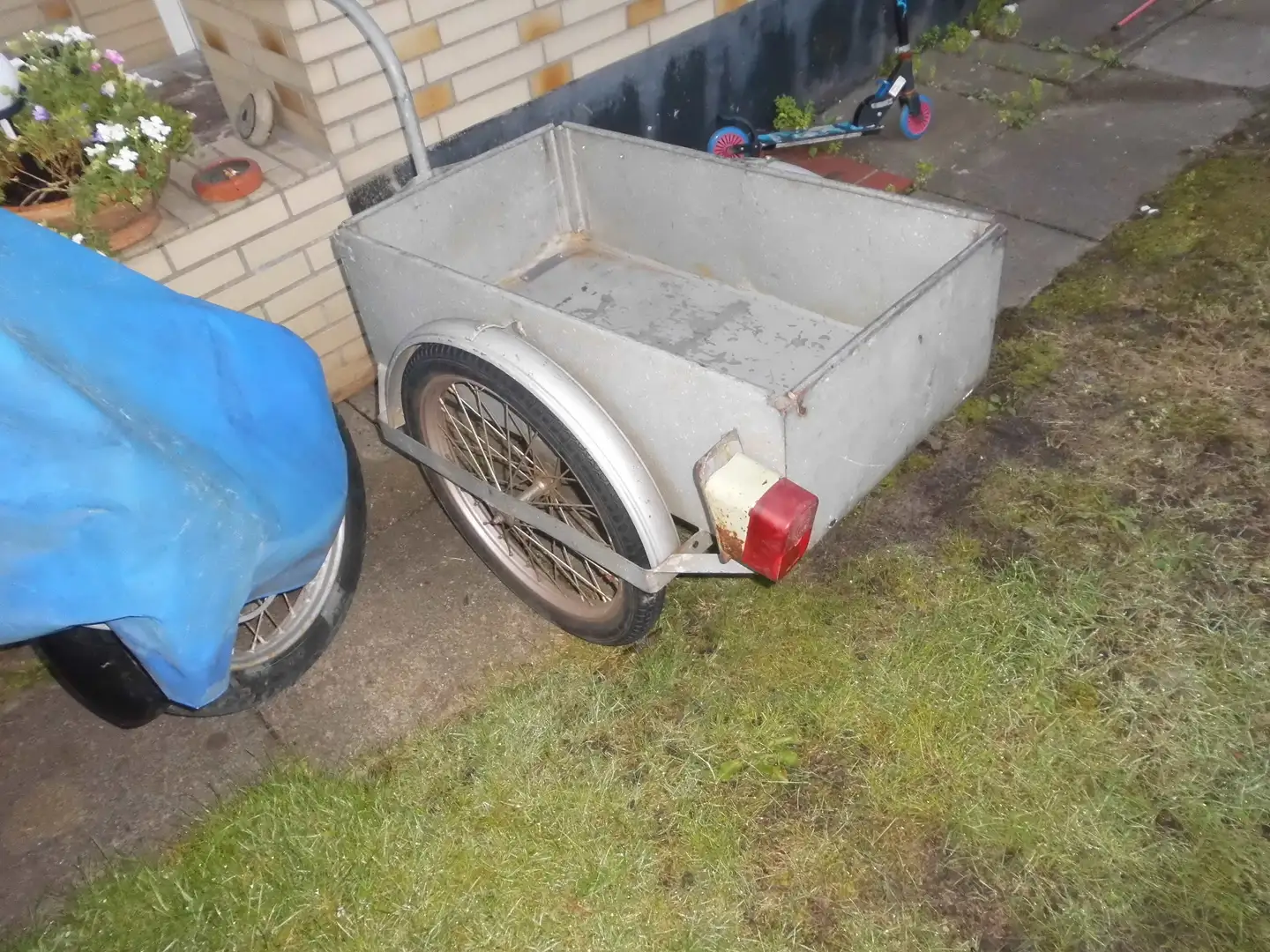Simson S 51 anhänger Argintiu - 1