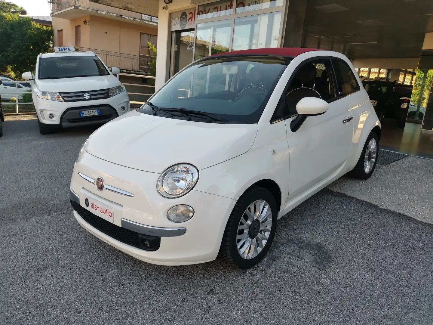 Fiat 500C 500C 1.2 Lounge 69cv my14 Bianco - 1