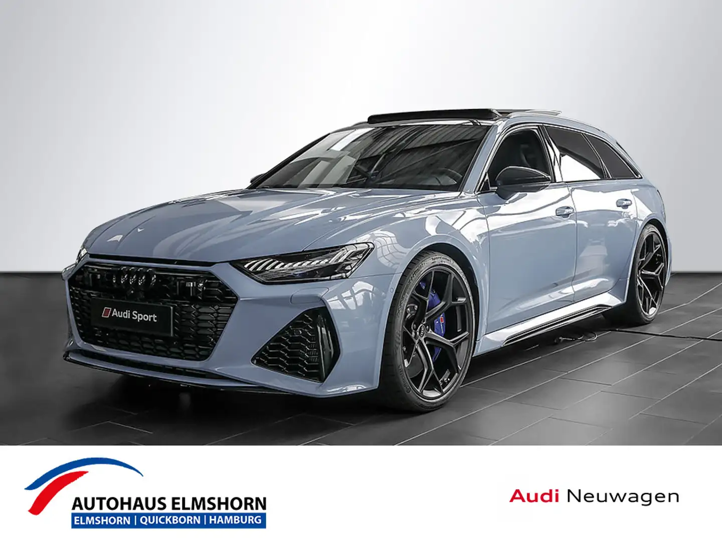 Audi RS6 Avant 4.0 TFSI quattro performance EXCLUS Blau - 1