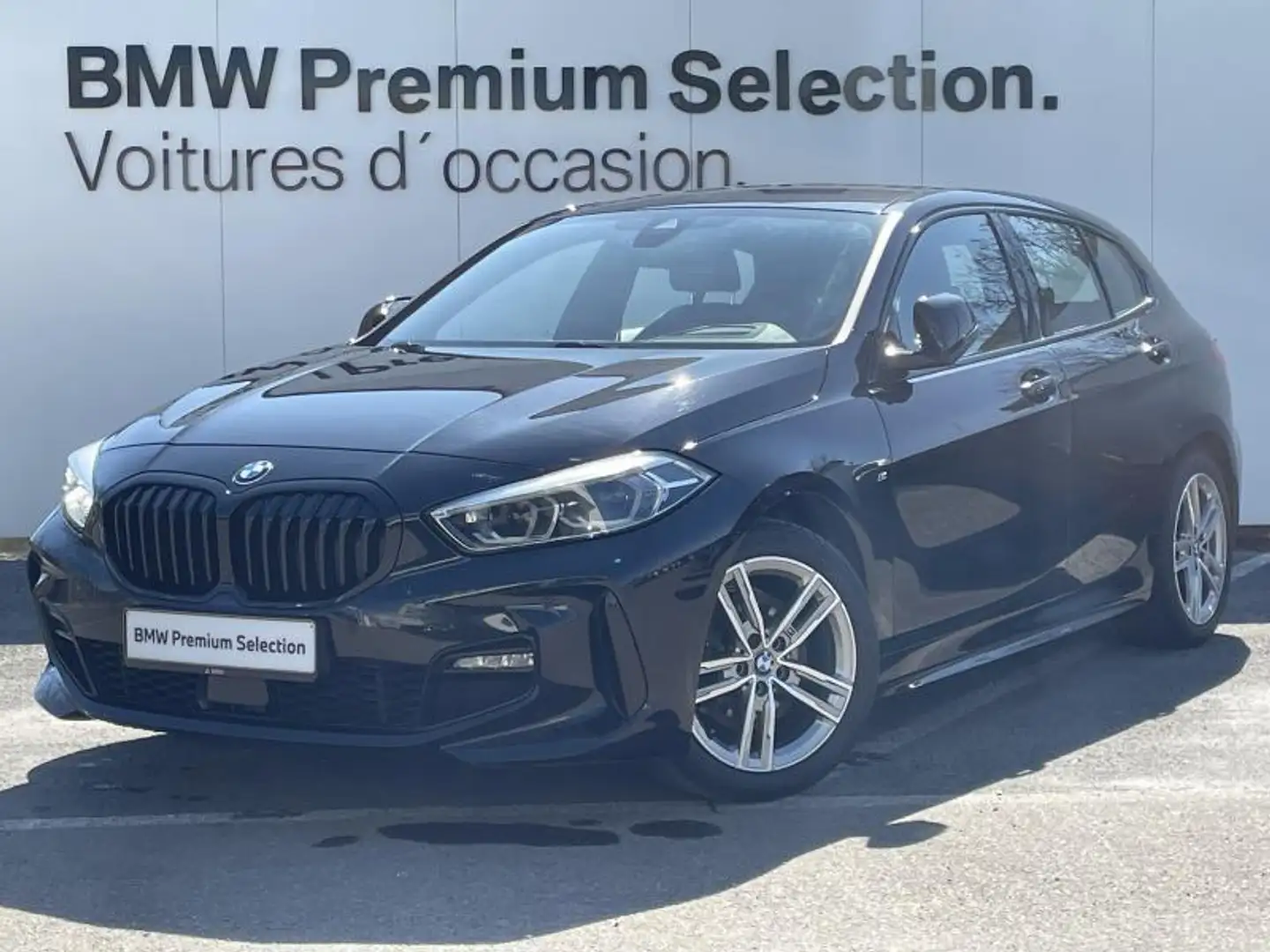 BMW 118 d Zwart - 1