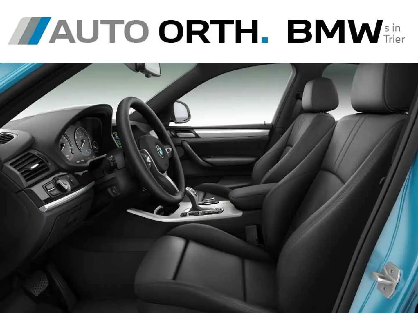 BMW X4 M i LEDER NAVI-P HUD ST-HZG EL-SITZ 360° h/k Kék - 2