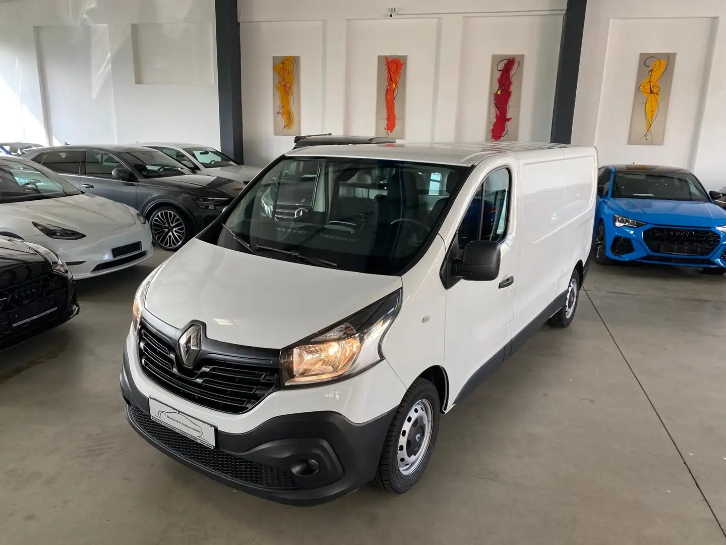 Renault Trafic 1.6 dCi L2H1/Nav/Klima/RFK/Bott/Handsfree Blanco - 2