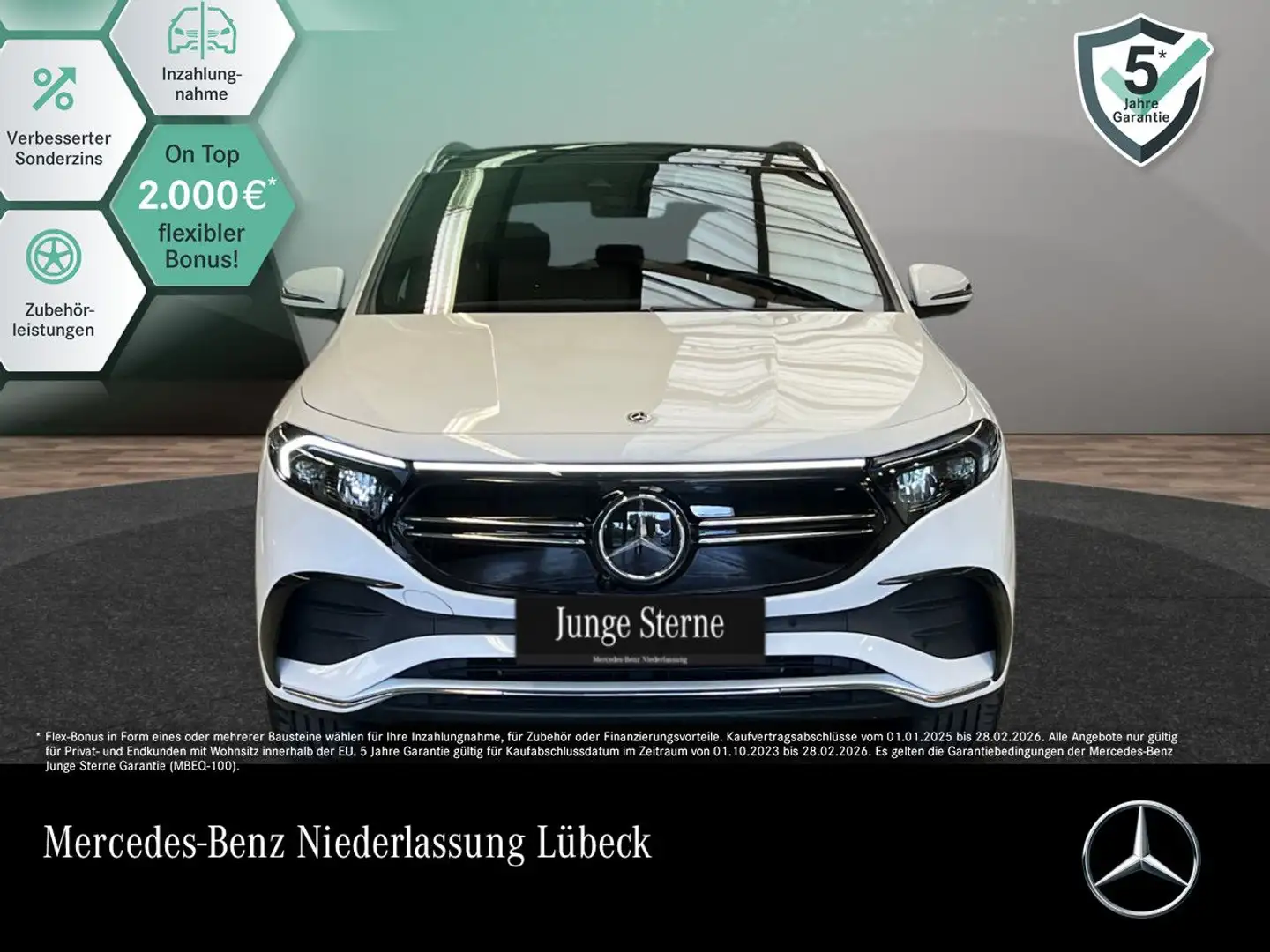 Mercedes-Benz EQA 250 AMG+19"+PREMIUM+PANO+360+MEMORY+BURMESTER Weiß - 1
