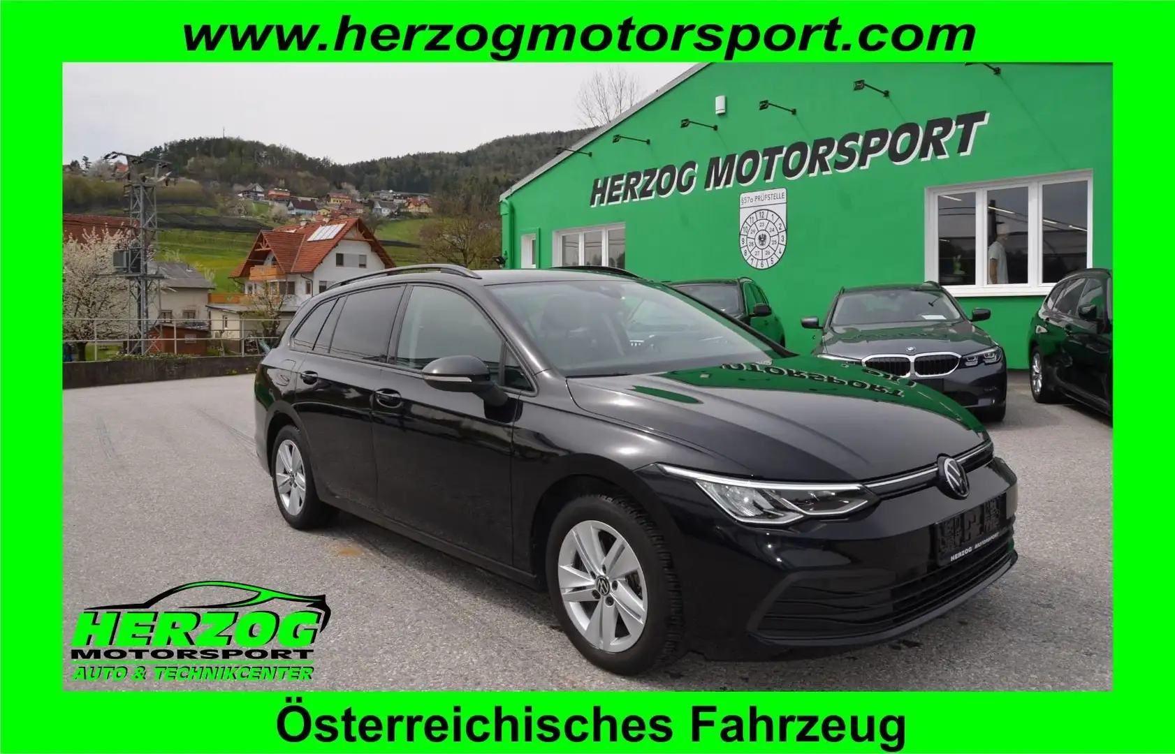 Volkswagen Golf Variant Golf Variant 2,0TDI Life DSG LED VIRT MASSAGE 1.B Schwarz - 1