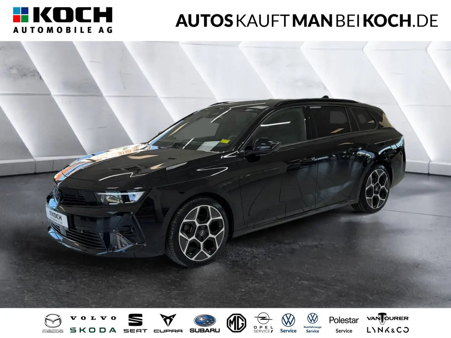 Opel Astra ST 1.2 Turbo Ultimate EAT8 PANO LED AHK SHZ Negro - 1