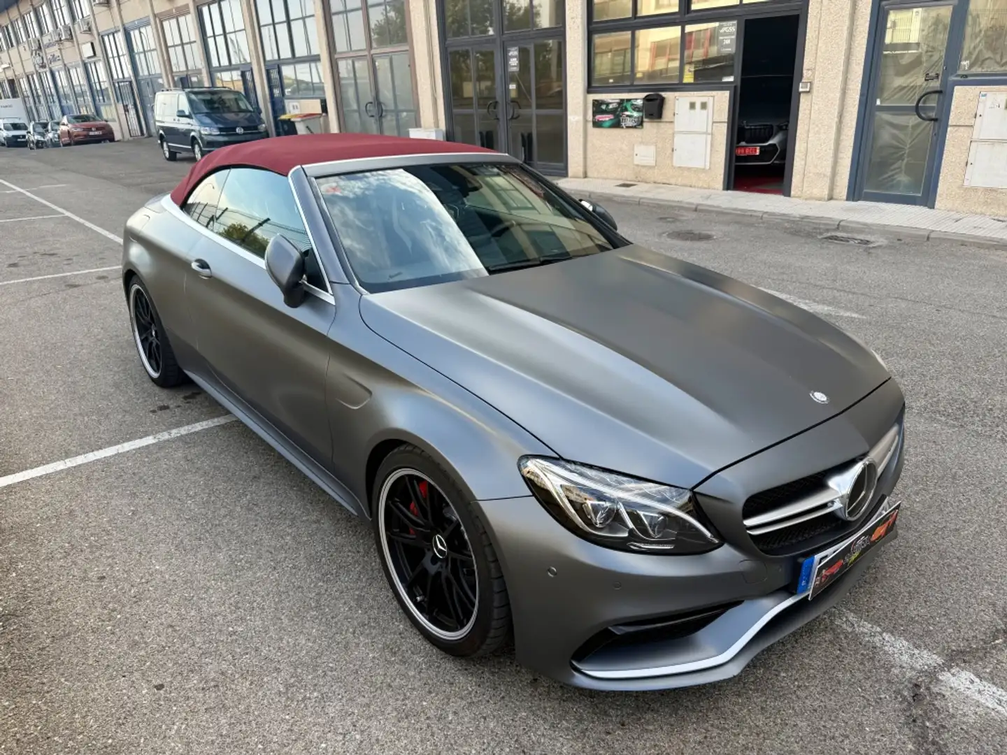 Mercedes-Benz C 63 AMG Cabrio S 7G Plus Gris - 2