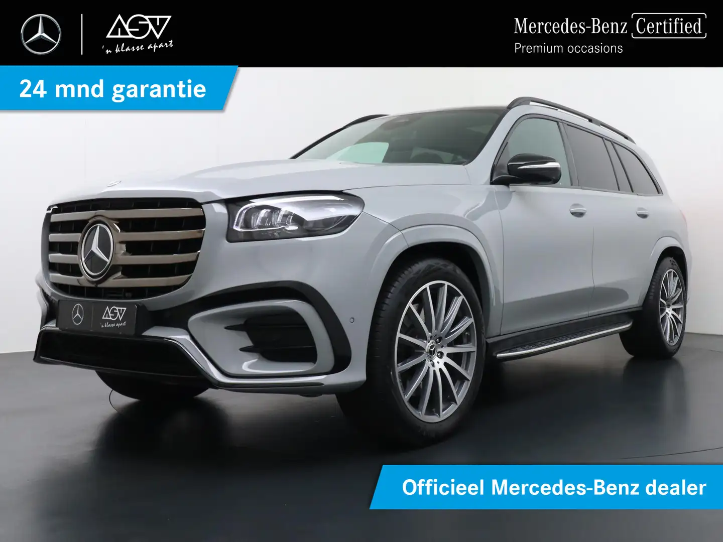 Mercedes-Benz GLS 450 4MATIC 7-pers. AMG Line Premium Plus | Airmatic Lu Grijs - 1