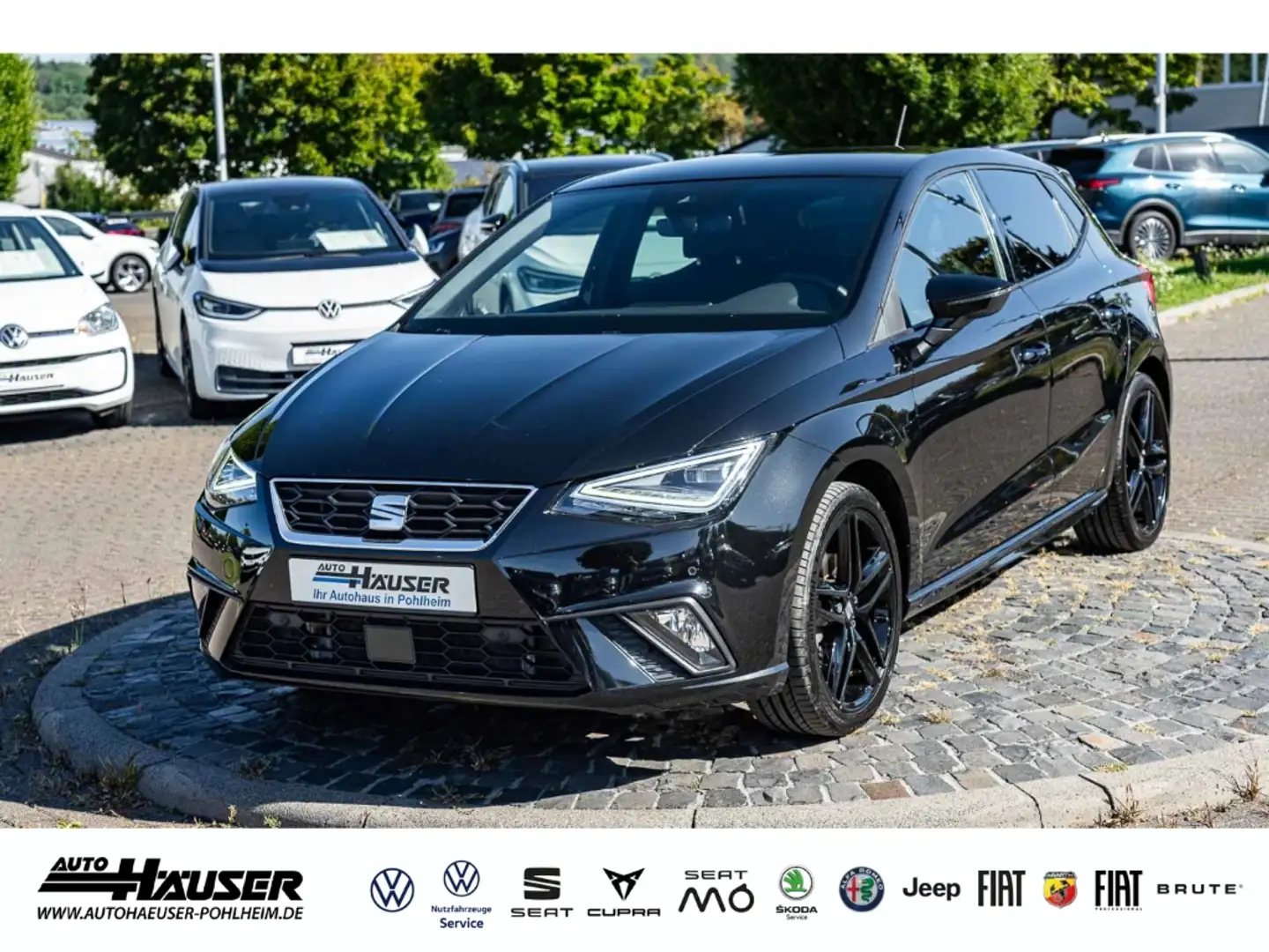 SEAT Ibiza FR Pro Black Edition 1.5 TSI DSG NAVI KAMERA ACC P Schwarz - 1