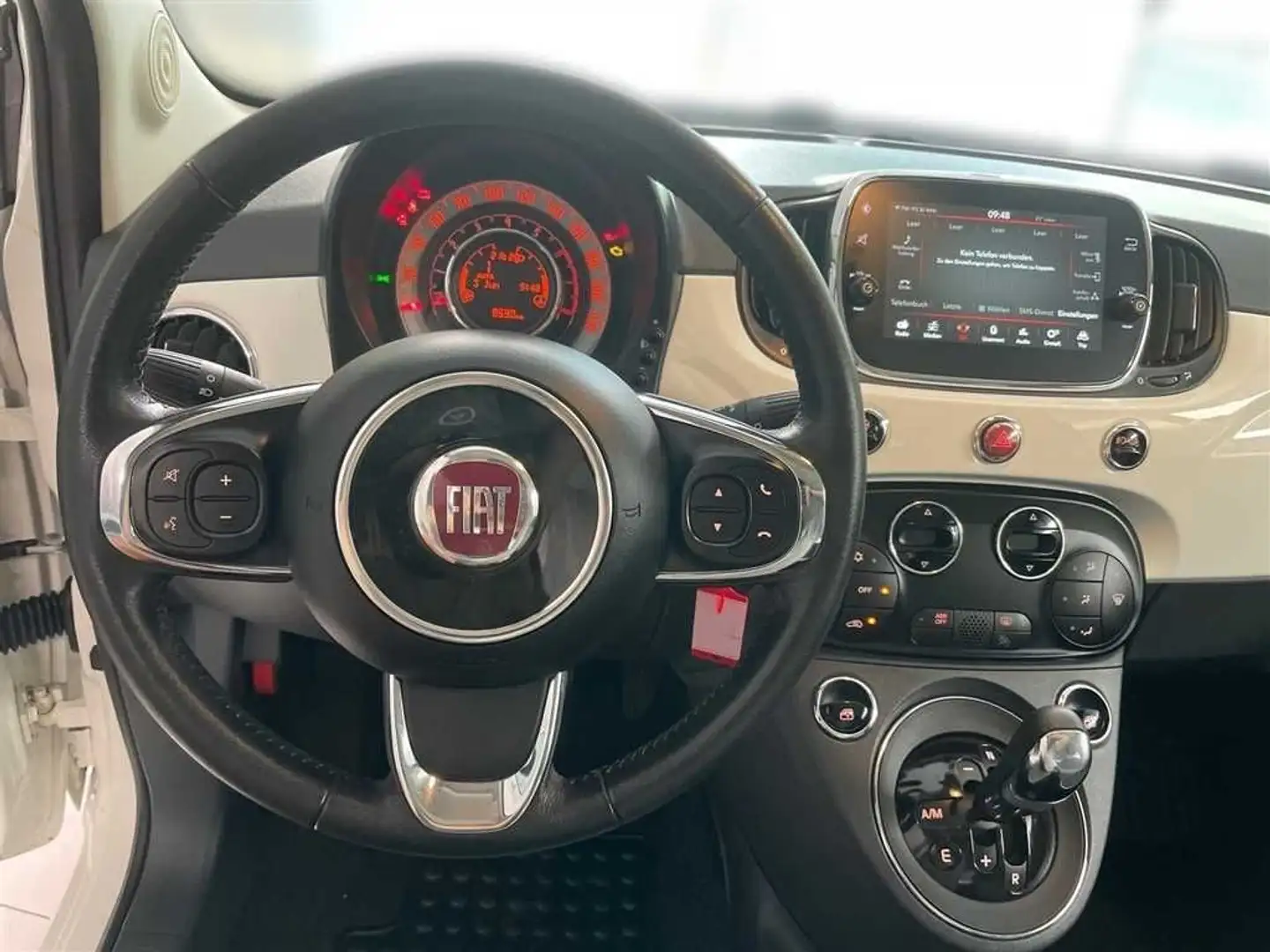 Fiat 500 1.2 Lounge automatica Bianco - 1