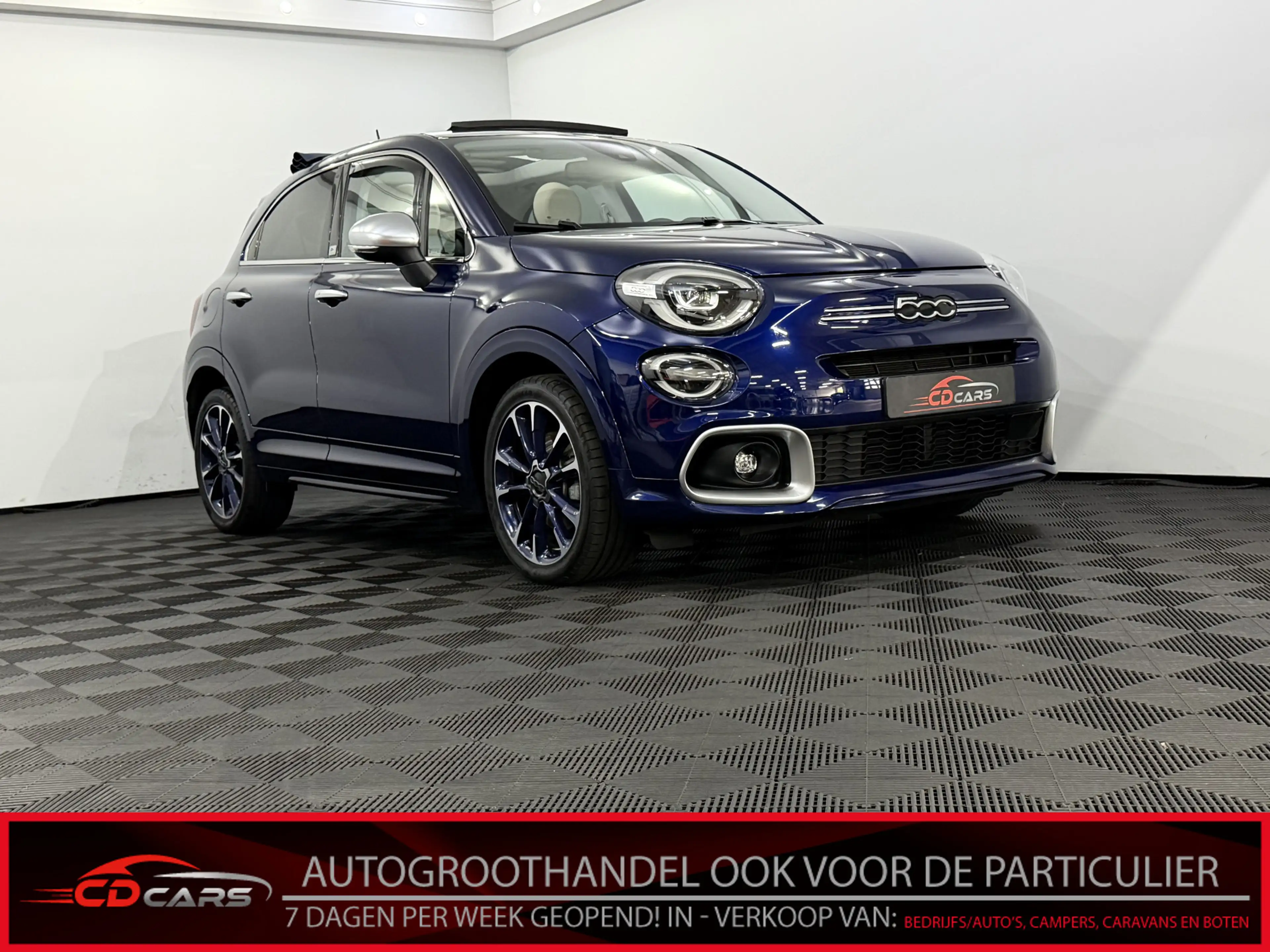 Fiat 500X 1.5 Hybrid Yacht Club Capri Cabrio Leder, Camera,