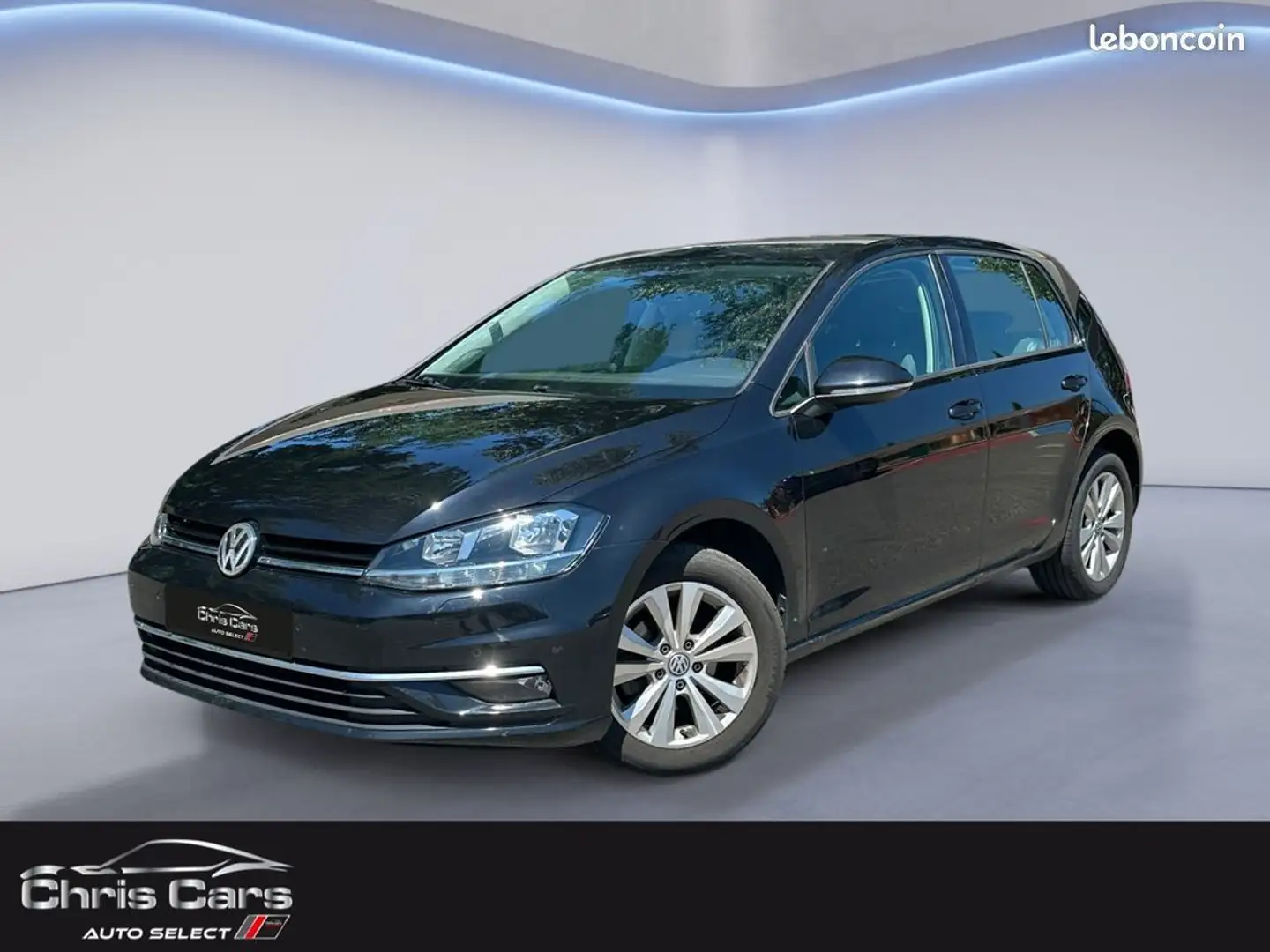 Volkswagen Golf 7 1.0 TSI 110cv Confortline, GPS, Caméra de recul, Noir - 1