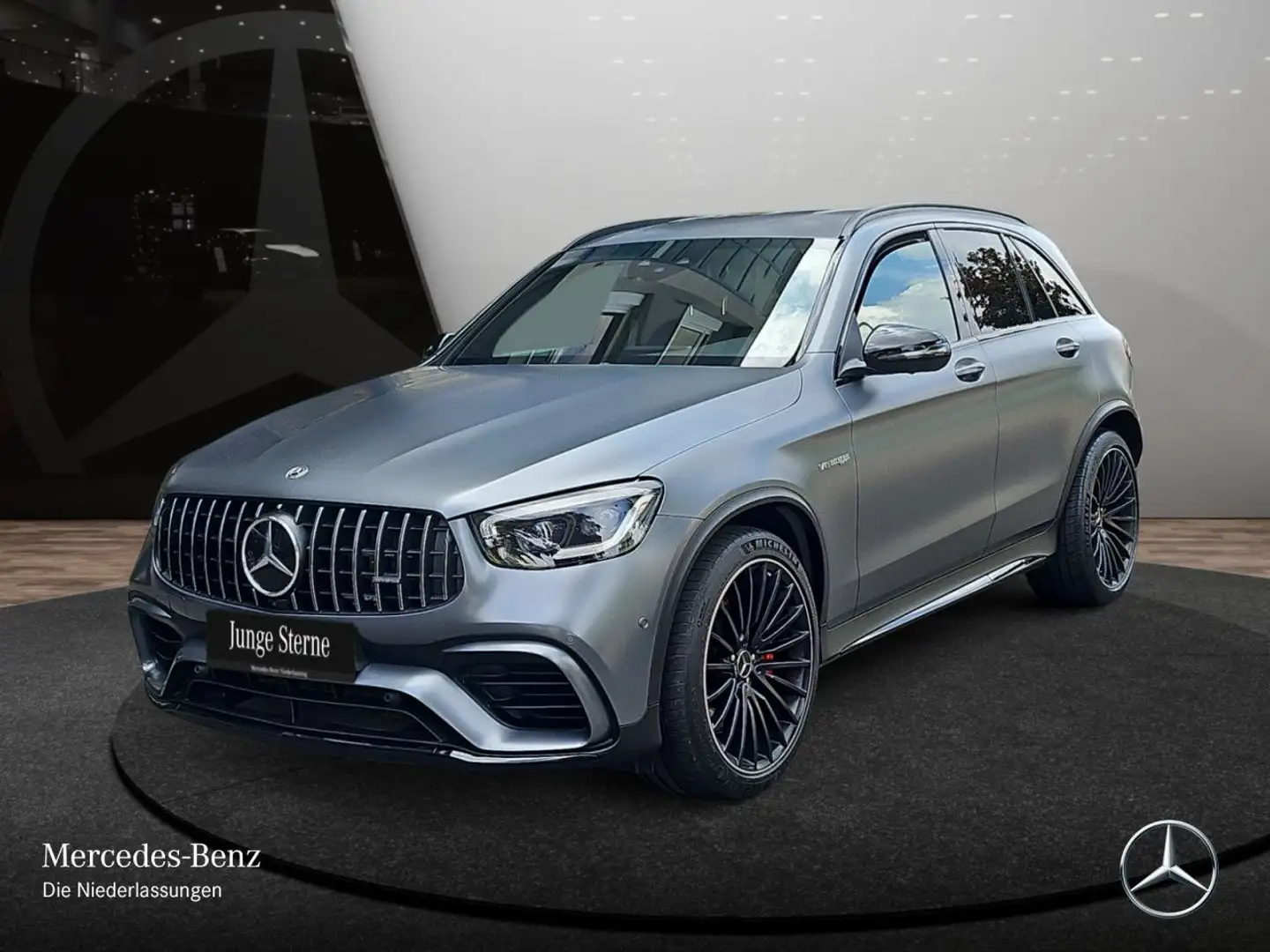 Mercedes-Benz GLC 63 AMG GLC 63 S 4M NIGHT+DRIVERS+360+MULTIBEAM+FAHRASS+9G Grau - 2