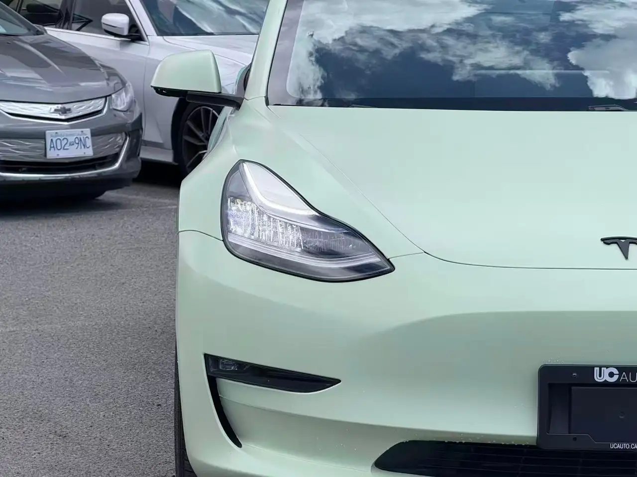 Tesla Model 3 fotografie Tesla Model 3