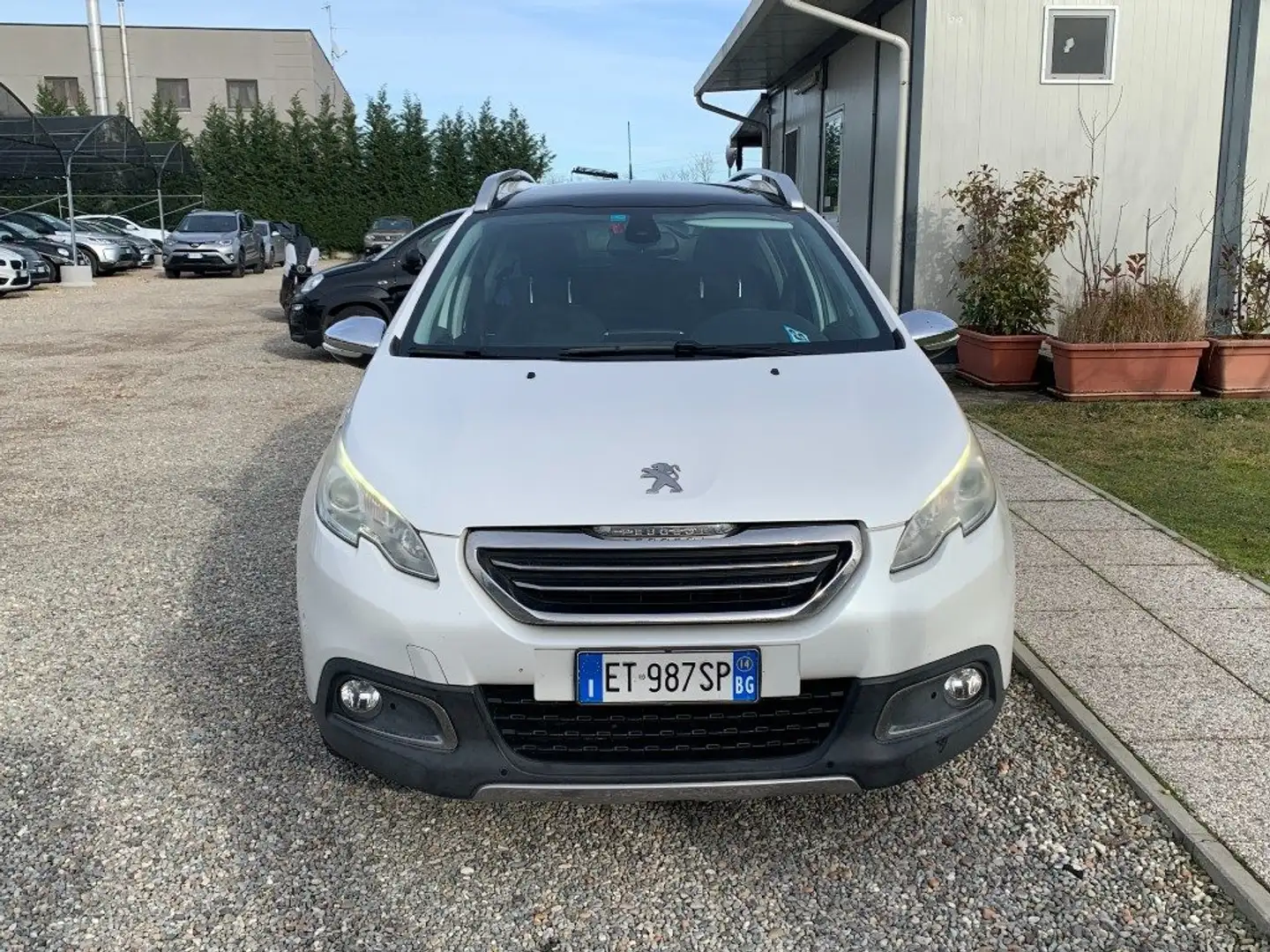 Peugeot 2008 1° serie 1.6 e-HDi 115 CV Stop&Start Allure Weiß - 2