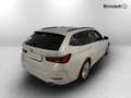 BMW 316 d mhev 48V auto Bianco - thumbnail 3